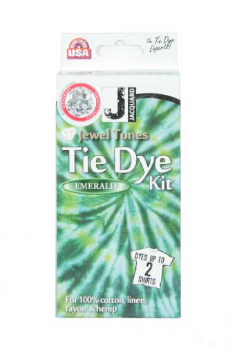 1 Jacquard+Jewel+Tones+Tie+Dye+Emerald