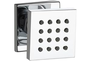 Targeted Hydromassage Solid Brass Body Spray Shower Jet Solid Brass Chrome Content Shower Body Sprayer Jets(NPT1/2)