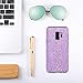 BENTOBEN Phone Case for Samsung Galaxy S9 Ultra Slim Luxury Glitter Sparkle Bling Protective Shockproof Shiny Girly Phone Cover Cases for Girls Women - Purple