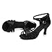 Roymall Women's Satin Latin Dance Shoes Model 213