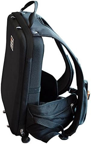 IAMRUNBOX Backpack Lite Work Bag for Sport, Travelling & Commuting with Anti Bounce Technology - Black