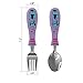 Zak Designs VMPA-3180-B Disney Jr. Flatware Sets, 1 Pack, Vampirina