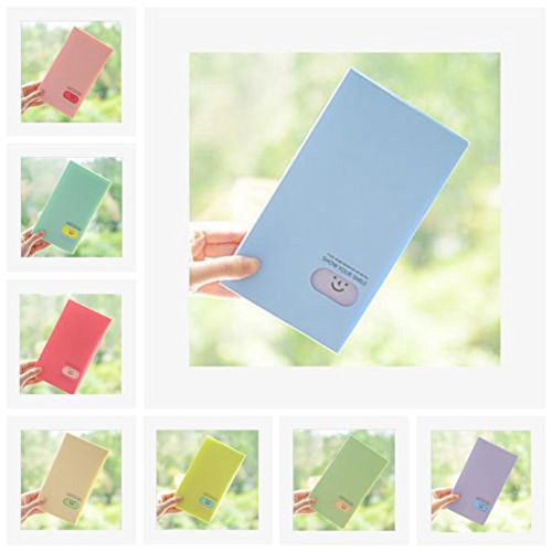 Business Card Book Holder, 2 PCS Business Name ID Credit Card Holder Rack Book Case Organizer Lomo Card Photocard Photo Album (120 Pockets)