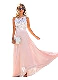 Doreen Womens Vintage Chiffon Formal Prom Party Evening Gown Wedding Maxi Dress Size M