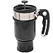 Planetary Design - Double Shot French Press Travel Mug - 14 oz - Black