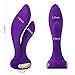 IMO Vibrating G-spot Rabbit Massager – Dual Motors Stimulation Vibrator – Quiet yet Powerful – Rechargeable & Waterproof – Best for Women or Couples (Purple)thumb 1