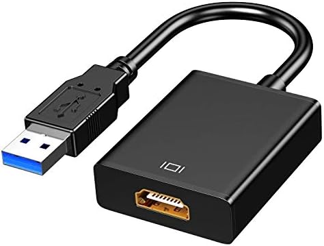 Usb Hdmi 変換 アダプタ ケーブル 変換コネクタ 1080p対応 高画質 音声出力 Usb3 0 安定出力 コンパクト Mac Windows Xp 7 8 8 1 10 対応