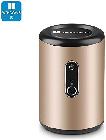 Intel Mini PC "Win Pro" - Windows 10, CR Z3735F Quad Core CPU, Wi-Fi, 2MP Camera, Bluetooth 4.0 (Gold)