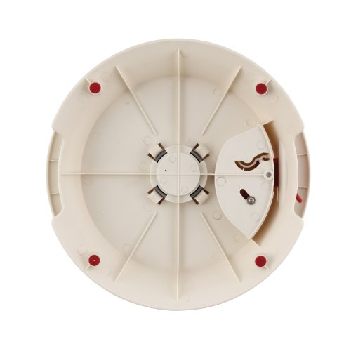 Cake Boss Decorating Tools Plastic Cake Decorating Turntable, Cream with "I Love Frosting" Decal
