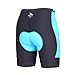 Beroy Womens Bike Shorts with 3D Gel Padded,CYCLING WOMEN'S SHORTS with MeshX-LargeDark Blue