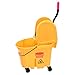Rubbermaid Commercial 757788YW Wavebrake 35 Quart Bucket/Wringer Combinations, Yellow