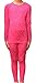 32 Degrees Weatherproof Kids Long Sleeve Crew Neck + Legging Set - Pink Fall Star