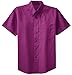 Joe's USA Men's Short Sleeve Wrinkle Resistant Easy Care Shirts in 21 Colors. Sizes XS-6XL