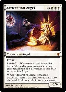 Magic: the Gathering - Admonition Angel - Worldwake