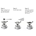 ONME Pour Over Coffee Maker Dirpper 18\8 (304) Stainless Steel Reusable Drip Coffee Filter with A Single Serve Cup Up to 4 Cups