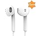 Wizz aa-38 Earbuds in Ear Headphones with Microphone Mic and Remote Control Earphones for Apple iPhone 6S/6 Plus/5S/5/4S/4/Se/5C/iPad/iPod 7/8/7S/Ios Earpods - 2 Piece