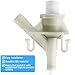 Mudder 1 Plastic Water Valve Kit 385311641 Replacement for 300 310 320 Series Toilet and F300/f310 Toilet Water Valve Replacement