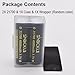 21700 Battery 4000mAh, Shockli IMR 21700 High Drain 30A 3.7v Rechargeable Li-ion Battery (2 pcs) - Ideal for Moderate Current for Capo, Pico