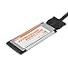 XCSOURCE Newest EXP GDC Expresscard Signal Line PCI-E Card Data Line Compatible w/Type 34/54 Interface AC775