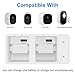 Ponkor Charger for Arlo Camera, Batteries Charging Stations Accessories for Arlo Pro/Pro 2/Go Camera VMA4410 VMA4400C VMA4400