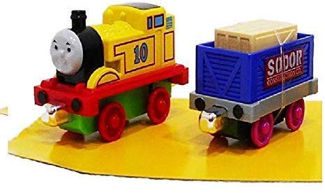 Barodians Die Cast Double Sided Magnetic Train Engine Toy Set (Multicolour, 2 Pieces)