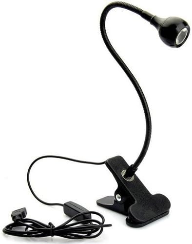 CBQT LED Reading Lamp Portable Table light Flexibile Gooseneck 1-pin USB Socket with Switch Eye Protection for Children