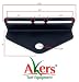 Akers Turf Equipment Universal Zero Turn Lawn Mower Trailer Hitch Heavy Duty Steel 6.5" Down to 2" Centers and All Between Bolt Patterns
