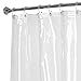 Zenna Home Clear Shower Curtain Liner, Super Heavyweight Transparent Liner for Showers and Bathtubs with Rustproof Grommets, 10-Gauge Vinyl, 72 x 72 Inches
