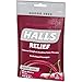 Halls, Relief Sugar Free Cough Drops, BLACK CHERRY, 25 Count