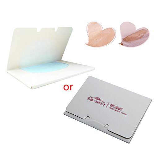Junlinto 100 Sheets Make Up Oil Control Oil-Absorbing Blotting Facial Face Clean Paper