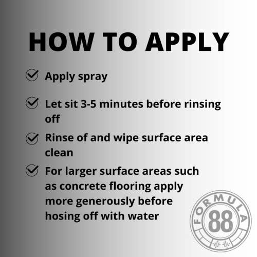 Formula 88 Cleaner & Degreaser Multi Surface Car & Marine Cleaner for