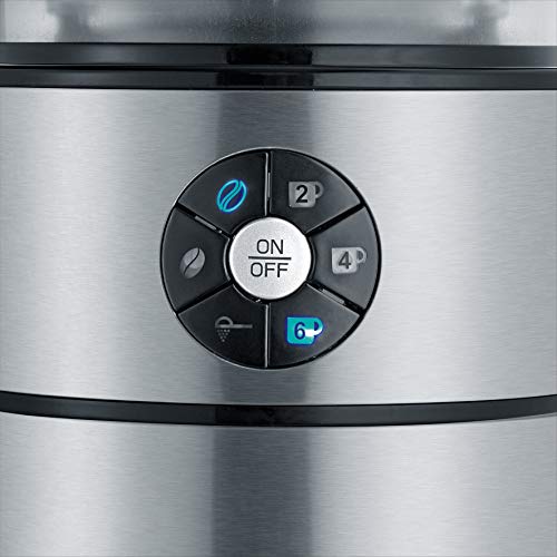 SEVERIN Kaffeeautomat mit Mahlwerk und Glaskanne, Für Kaffeebohnen und Filterkaffee, Automatische Abschaltung, bis zu 6… – Bild 5