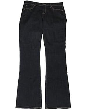 WomensCharlie Baby Boot Jeans, Size 14/32 Long, Inseam 32, Blue Denim