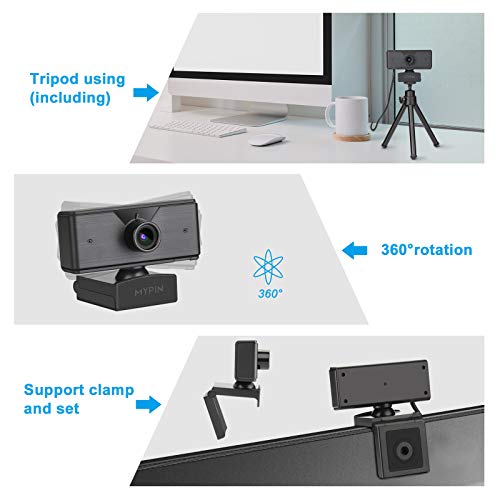 1080P-Web-Camera-with-Microphone-Tripod-for-Computer-PC-Laptop-Desktop-USB-Webcam-for-StreamingVideo-CallingRecordingConferencing-Compatible-with-WindowsMac-OS
