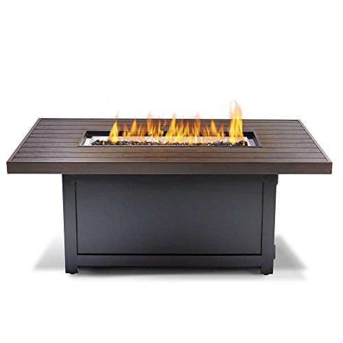 Napoleon Muskoka Rectangle Gas Fire Pit Table Buy Online See