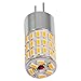 REELCO 4-Pack G4 LED bulb 5W Bi-pin Base LED Light Bulb Aluminum Case , AC DC 12V Warm White 3000K Landscape lighting,Equivalent 35W T3 Halogen Bulb Extremely Bright