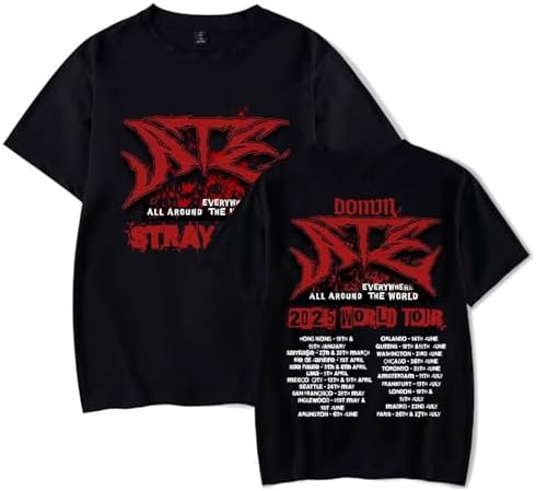 Amazon.com: KPOP Skz Merch Tshirt Dominate ATE Tour Merch Felix