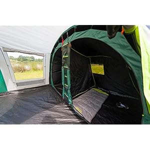 COLEMAN Rocky Mountain, 5 Plus Tenda Unisex-Adulto, Verde/Grigio, Taglia Unica - immagine 6
