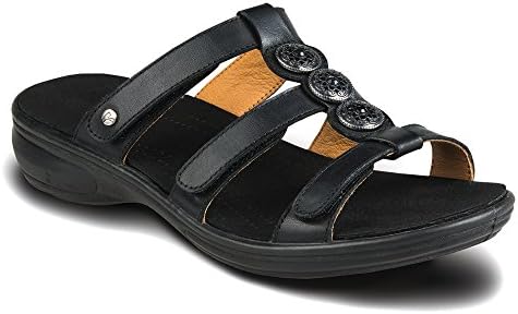 Revere Comfort Shoes Women's Morocco Black 10 M
