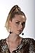 High Pony, Celeb Style Fashionable Ponytail Holders - 1.5 inch Haute Leopard, Fashionable Pony - Instant Stunning Pulled Up Ponytail Cuff for Thin, Thick, Straight, Curly Long Hair, by Whirl-a-Style