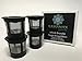4 Pack Reusable Single K-Cup Filter Pod Coffee Stainless Mesh for Keurig Brewers By Samana's Goods, Replacement Black Plastic Kcups Reuseable Cups for Kcup Machine Coffe Machines Coffeemaker