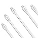 YUNSONG Universal Lightning 8 Pin to USB Cable - 5-Feet (1.5 Meters) – 5-Pack
