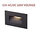 CLOUDY BAY 12V AC/DC LED Step Light,3000K Warm White, Oil Rubbed Bronze