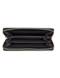 Cartera de terciopelo metálico con cremallera para tarjetas de embrague