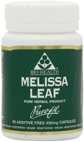 Bio Health 450 mg Melissa Leaf 60 Capsules by Bio-health