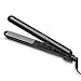 KIPOZI 9/10 Inch Small Flat Iron for Short Hair, Mini Hair Straightener, Lightweight & Portable Mini Flat Iron, Dual Voltage Travel Flat Iron (Black)