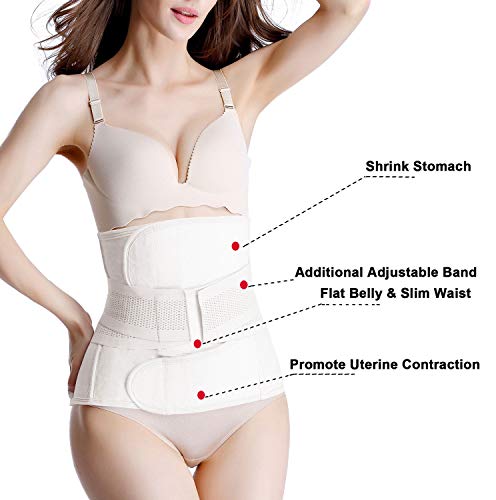 Postpartum Support - Recovery Belly Wrap Belly Band Belt Waist Shapewear