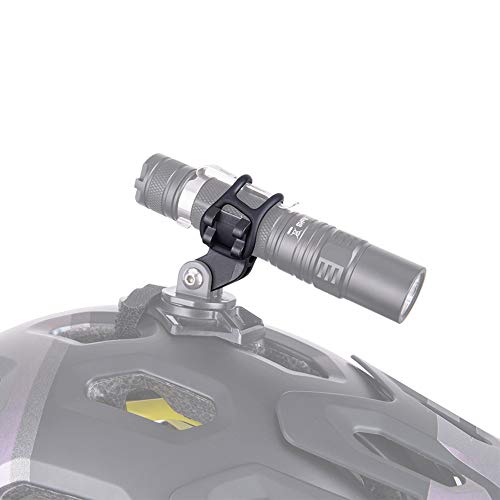 JooFn Flashlight Holder Bicycle Bike Torch Light Mounting Bracket for Go Pro Type Mount Interface