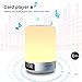 KEYNICE LED Table Lamp, Touch Bedside Lamp with Bluetooth Speaker, Night Light Lamps for Bedroom, Dimmable Warm White Light & RGB Color Changing Desk Light, Gift for Men Women Teens Kids Children