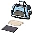 Soft-Sided Large Pet Carrier, Airline Approved,20.8x10.2x14.1Travel Tote with Cozy and Soft Dog Bed,Portable,Collapsible,Travel Friendly